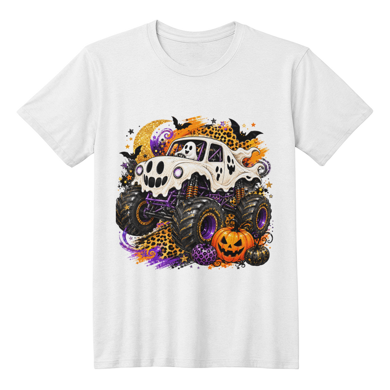Monster Truck Ghost T-shirt