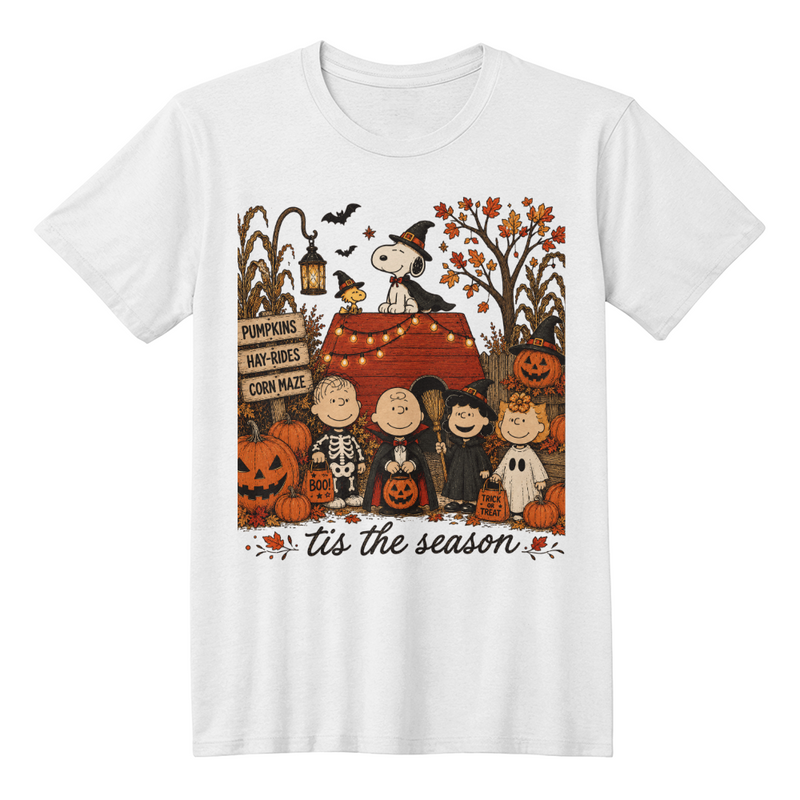 Tis The Season - Snoopy characters